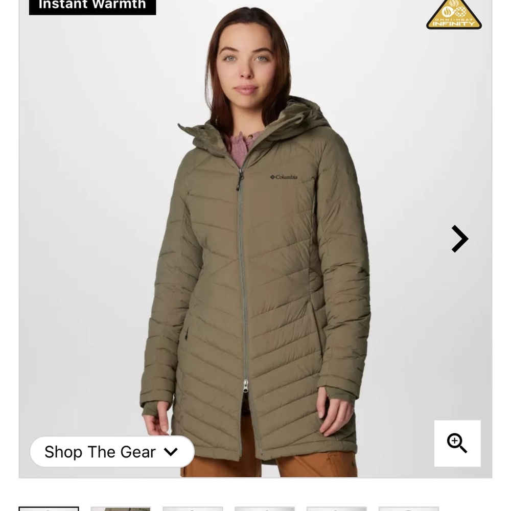 Columbia Joy Peak II Mid Hooded Jacket